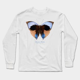 Butterfly - Giant Saturn or Zeuxidia Aurelius Long Sleeve T-Shirt